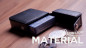 Preview: MAZE Leather Card Case (Black) by Bond Lee