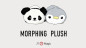 Preview: Morphing Plush (Panda to Penguin Grey) by Jackie Zhao and JT Magic
