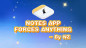 Preview: Notes App Forces Anything by Richard Zeng & Bacon Magic