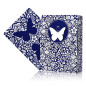 Preview: Original 3rd Edition Butterfly Playing Cards  with video tutorials - Blue (marked)