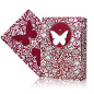 Preview: Original 3rd Edition Butterfly Playing Cards  with video tutorials - Red (marked)