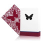 Preview: Original 3rd Edition Butterfly Playing Cards  with video tutorials - Red (marked)