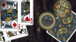 Preview: Paisley Poker Blue by by Dutch Card House Company - Pokerdeck