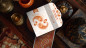 Preview: Paisley Ton sur Ton Poudre Orange Foil Designer's Choice