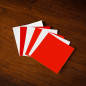 Preview: Refill for  Cubebuster by Henry Harrius - 7x7 Shell Stickers only RED/WHITE