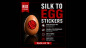 Preview: Silk to Egg Stickers (RED) Pack of 70