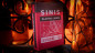 Preview: Sinis (Raspberry and Black) Playing Cards by Marc Ventosa