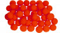 Preview: Schaumstoffbälle 1 Zoll - Sponge Balls - Super Soft 50 Stück (rot)