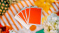 Mobile Preview: Summer NOC Pro Sunset (Orange) - Pokerdeck