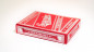 Preview: Superior Skull & Bones V2 (Red/Silver) by Expert Playing Card Co. - Pokerdeck