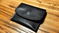 Preview: The Cowhide Coin Wallet (Black) by Bacon Magic