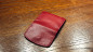 Preview: The Cowhide Coin Wallet (Red) by Bacon Magic