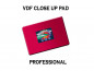 Preview: VDF Close Up Pad Professional - Rot - Closeup Matte