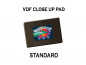 Preview: VDF Close Up Pad Standard - Schwarz - Closeup Matte