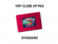 Preview: VDF Close Up Pad Standard - Rot - Closeup Matte