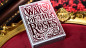 Preview: Wars of the Roses (2nd Edition Red Tuck- Gilded ) Playing Cards