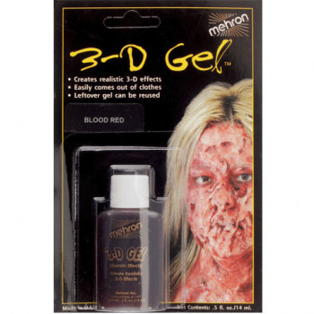 3D Gel Blood Red