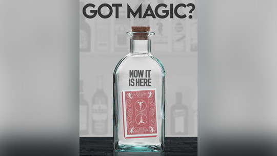 3DT / GOT MAGIC? by JOTA - Kartendeck in Flasche auf T-Shirt zaubern