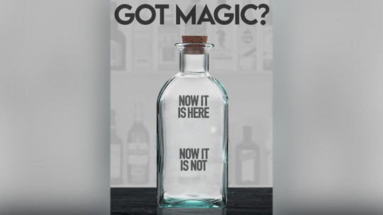 3DT / GOT MAGIC? by JOTA - Kartendeck in Flasche auf T-Shirt zaubern