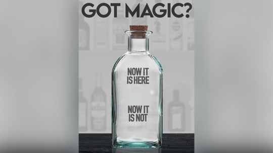 3DT / GOT MAGIC? by JOTA - Kartendeck in Flasche auf T-Shirt zaubern