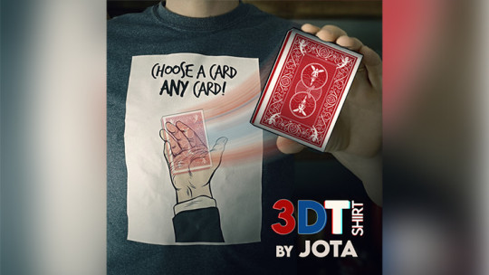 3DT / GOT MAGIC? by JOTA - Kartendeck in Flasche auf T-Shirt zaubern