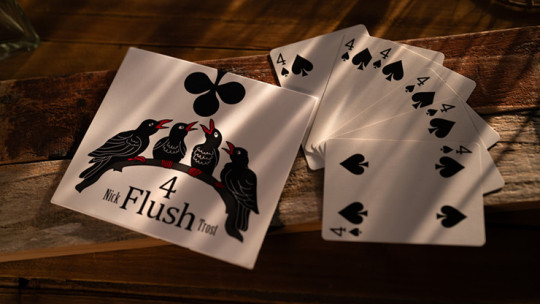 4 FLUSH BLUE by Nick Trost and Murphy's Magic