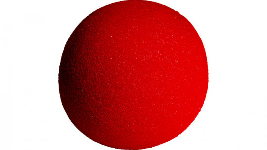 4 inch Professional Sponge Ball Soft (Red) from Magic by Gosh (1 each)