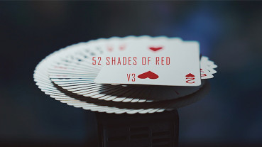 52 Shades of Red Version 3 by Shin Lim - Kartentrick