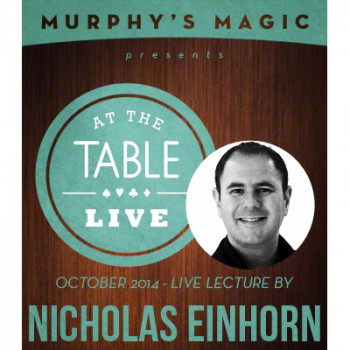 At the Table Live Lecture - Nicholas Einhorn 10/22/2014 - Video - DOWNLOAD