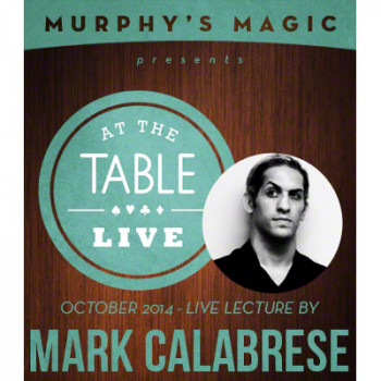 At the Table Live Lecture - Mark Calabrese 10/29/2014 - Video - DOWNLOAD