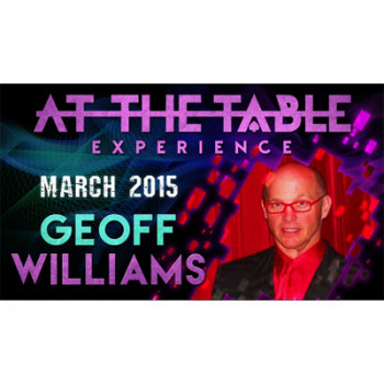 At the Table Live Lecture - Geoff Williams 3/25/2015 - Video - DOWNLOAD