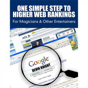 One Simple Step To Higher Web Rankings For Magicians by Devin Knight - eBook - DOWNLOAD