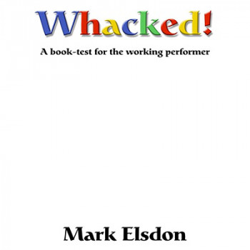 Whacked Book Test by Mark Elsdon - eBook - DOWNLOAD