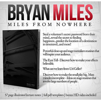Miles from Nowhere Lecture Notes (with Bonus Tricks Online) by Bryan Miles - eBook - DOWNLOAD