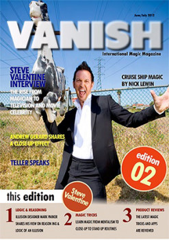 VANISH Magazine June/July 2012 - Steve Valentine - eBook - DOWNLOAD