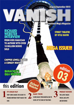 VANISH Magazine August/September 2012 - Richard Webster - eBook - DOWNLOAD