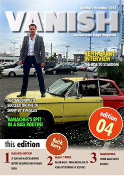 VANISH Magazine October/November 2012 - Keith Barry - eBook - DOWNLOAD