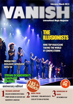 VANISH Magazine February/March 2013 - The Illusionists - eBook - DOWNLOAD