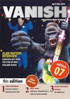 VANISH Magazine April/May 2013 - Alan Watson - eBook - DOWNLOAD