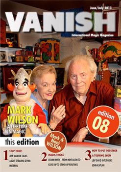 VANISH Magazine June/July 2013 - Mark Wilson - eBook - DOWNLOAD