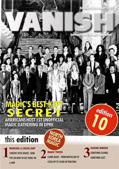 VANISH Magazine October/November 2013 - Hal Myers North Korea Visit - eBook - DOWNLOAD