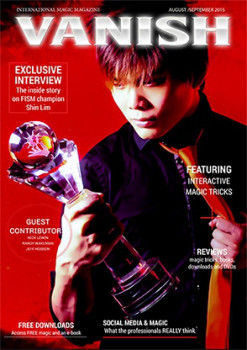 VANISH Magazine August/September 2015 - Shin Lim - eBook - DOWNLOAD