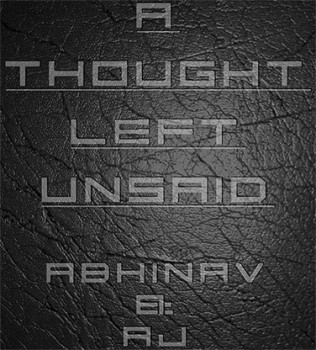 A Thought Left Unsaid by Abhinav Bothra & AJ - eBook - DOWNLOAD