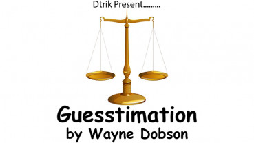 Guesstimation by Wayne Dobson - Video - DOWNLOAD