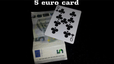 5 euro card by Emanuele Moschella - Video - DOWNLOAD
