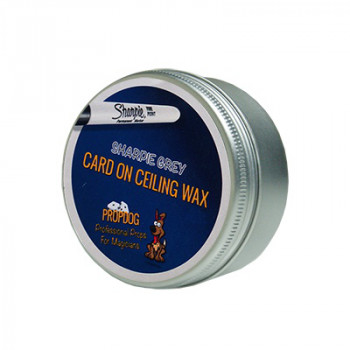 Card on Ceiling Wax by David Bonsall 30g - Sharpie Grau