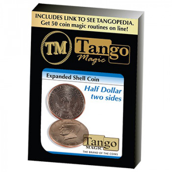 Expanded Shell Two Sides - Half Dollar - Tango