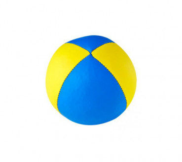 Jonglierball - Stretch - Beanbag pro Stück - Blau/Gelb