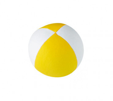 Jonglierball - Stretch - Beanbag pro Stück - Gelb/Weiß