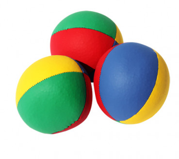 Jonglierball - Stretch - Beanbag pro Stück - Blau/Gelb/Grün/Rot